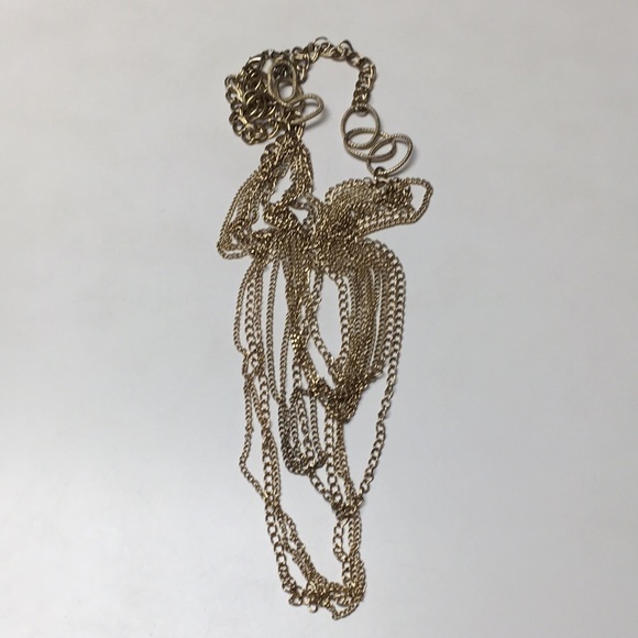 Express Gold Multilayer Necklace - Picture 5 of 8